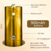Portable Airbrush Kit - Gold - Image 6