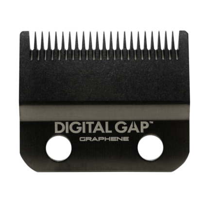 COCCO Digital Gap™, Graphene blade was manufactured with a graphene coating. GRAPHENE - derived from graphite, glassy bond super material" made entirely of carbon atoms and bonds Graphene is the thinnest material known to man and also incredibly strong - about 200 times stronger than steel. On top of that It is truly a material that could change the world, with unlimited potential for integration in almost any industry. The Fade Blade is the most advanced blade on the market, available only from Cocco. Made from one of the hardest substances on earth, this blade’s Graphene coating allows for a lower coefficient of friction and lower blade temperatures. The blade includes an oil reservoir to keep the blade cooler. Graphene Fade blades offer micro-calibrated Digital Gap™ technology for sculpting and specific detail trimming. This blade is precisely calibrated to stay sharper longer and has a longer life. The Graphene blade allows for unparalleled performance in comfort and reliability. Suitable for a variety of hair textures and skin types. 90 Rockwell Hardness to keep its edge longer. Features and details: Sharp Intense distinction Stays exceptionally cooler Low coefficient of friction Less heat / stays exceptionally cooler Improved steel durable with 90 Rockwell hardness Longer Blade lifespan 9-14 months Retains its sharpness longer Out last all other blades on the market Extreme comfort Non-corrosive Made for the Cocco® HYPER VELOCE PRO CLIPPER, VELOCE PRO CLIPPER & ALL METAL BLDC CLIPPER